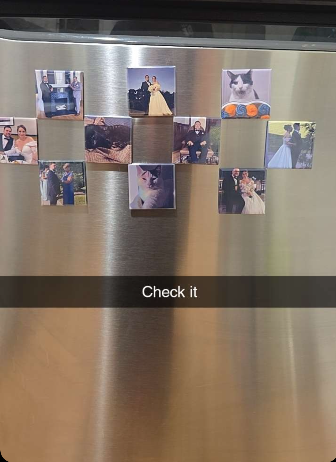 9 Custom Photo Magnets - 2”x2”